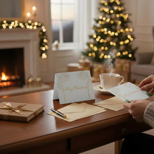 Custom Color Christmas Card