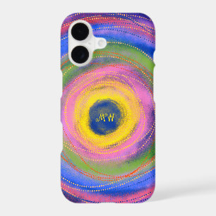 Custom Colorful vibrant Mandala Circles 