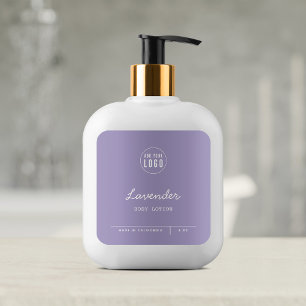 Custom Colour Add Logo Script Lines Product Label