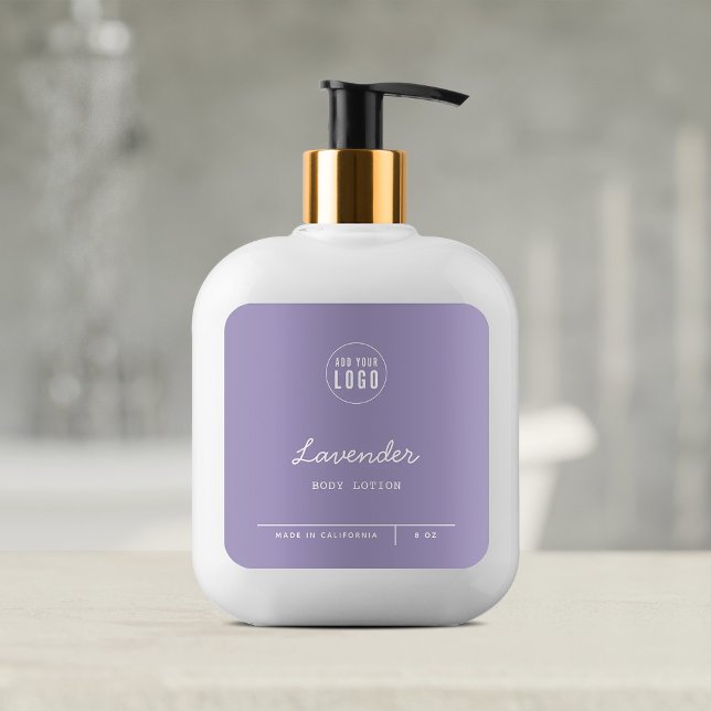 Custom Colour Add Logo Script Lines Product Label (Creator Uploaded)