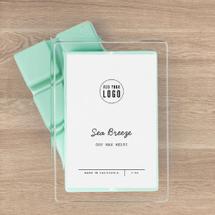 Custom Colour Add Logo Script Lines Product Label
