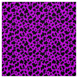 Custom colour animal print [purple] fabric