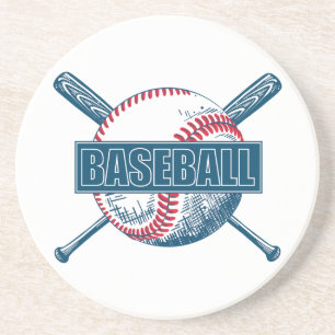 Custom Colour Baseball Coaster