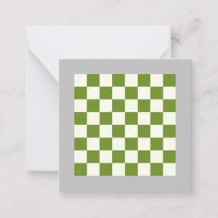 Custom Colour Chess Board Card