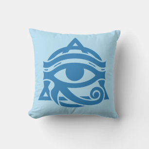 Custom Colour Eye of Horus Cushion
