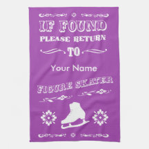 Custom Colour Figure Skating Wipe Towel