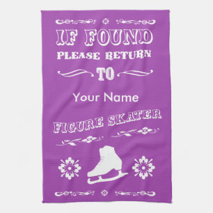 Custom Colour Figure Skating Wipe Towel