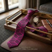 Custom Colour Geometric 3D Cube Pattern