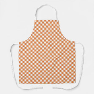 Custom Colour Gingham Pattern Apron