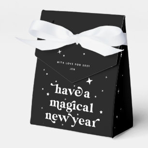 Custom Colour Magical New Year + Stars Favour Box
