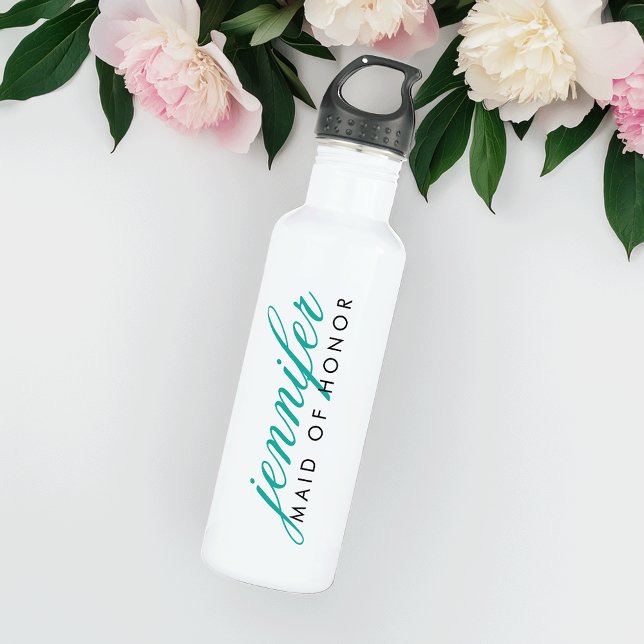 Custom Colour Maid of Honour 710 Ml Water Bottle (Creator Uploaded)