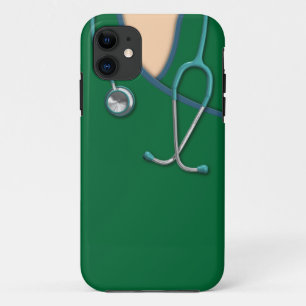 Custom Colour Medical Scrubs iPhone 11 Case