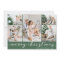Custom Colour Merry Christmas Photo Card Five Phot