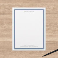 Custom Colour Modern Classic Borders Personalised