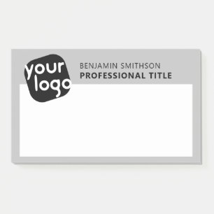 Custom Colour Name Title Add Your Logo Here Brande Post-it Notes