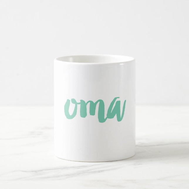 Custom Colour Oma Grandma Mug | Grandparents (Center)
