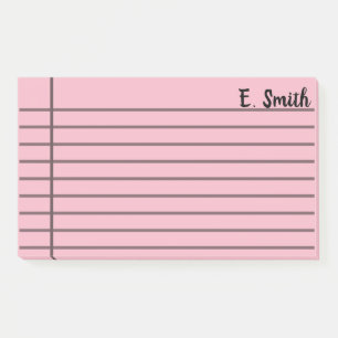 Custom Colour Personalised Large Post-it Notes