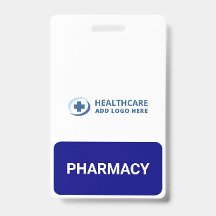 Custom Colour Pharmacy Pharmacist Companion ID Badge