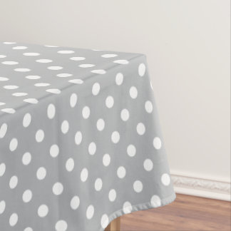 Custom Colour Polkadot Pattern Tablecloth
