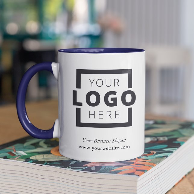 Custom Colour Promotional Business Logo Branded Mug (Creator Uploaded)