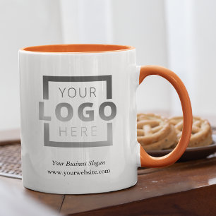 Custom Colour Promotional Business Logo Branded Mug
