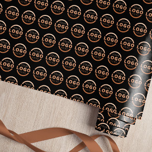 Custom Colour Promotional Business Logo Branded Wrapping Paper