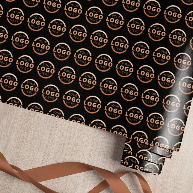 Custom Colour Promotional Business Logo Branded Wrapping Paper (Creator Uploaded)