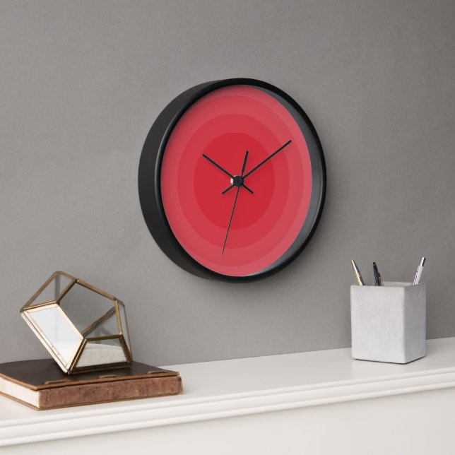 Custom Colour Ring Shade Clock (Office)