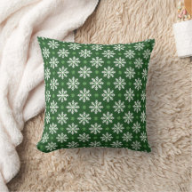 Custom Colour Simple Snowflake Pattern