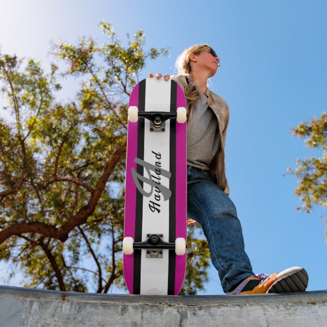 Custom Colour Skateboard with Name HAMbyWG (Outdoor 1)