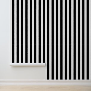 Custom Colour Vertical Stripe Pattern Wallpaper