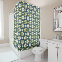 Custom Colour Vintage Floral Pattern