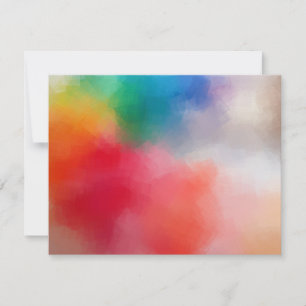 Custom Colourful Abstract Blank Elegant Template