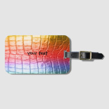 custom colourful leather