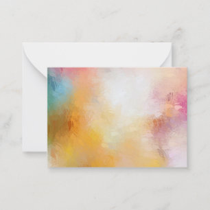 Custom Colourful Modern Abstract Blank Template