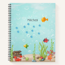 Custom Colourful Ocean Kids School