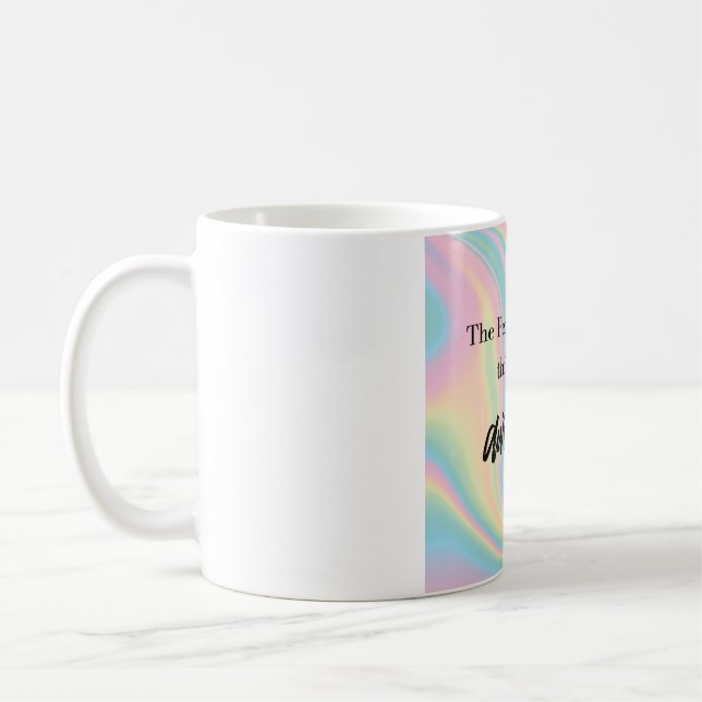 Custom Colourful Women's Gift  Coffee Mug (Left)