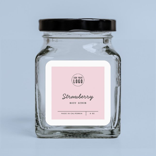 Custom Colours Add Logo Script Lines Product Label (Creator Uploaded)