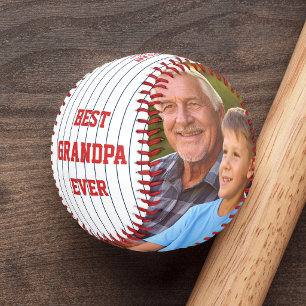 Custom Colours Best GrandPa Father's Day Photo Baseball