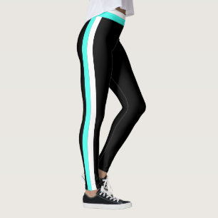 Custom Colours Leggings Side Stripes Sport Design