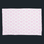 Custom Colours Pillow Case with Hearts - Love<br><div class="desc">Custom Colours Romantic Hearts - Add Your Favourite Hearts and Background Colours / Text / Name - Make Your Special Gift - Resize and move or remove and add elements / text with customisation tool ! Design by MIGNED. Please see my other projects. You can also transfer my designs to...</div>