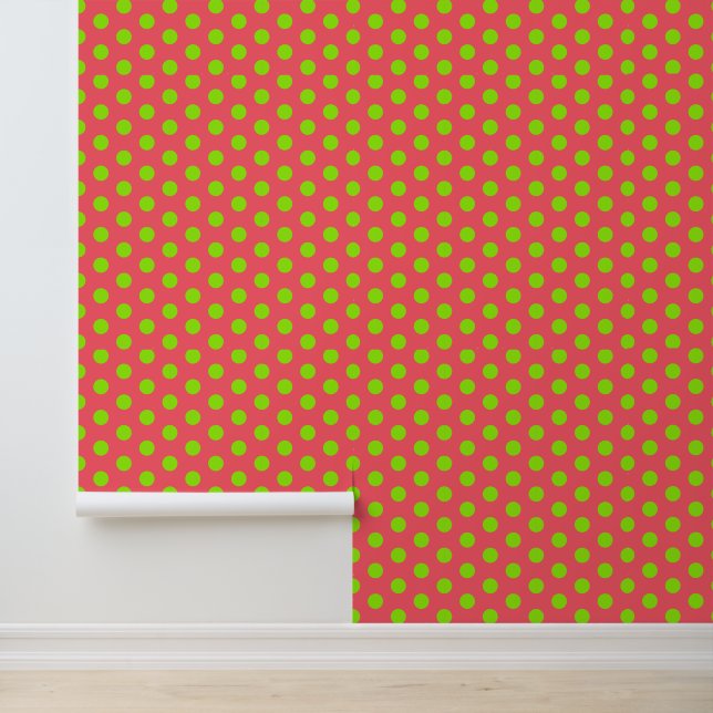 Custom Colours Polka Dot Any Two Colours Wallpaper (Application)