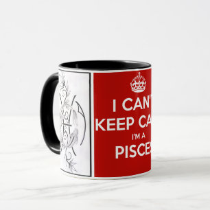Custom combo mug/Zodiac-Pisces Mug