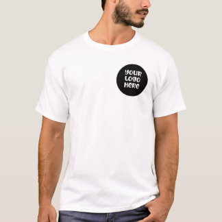 Custom Company and Business Logo and Text T-Shirt