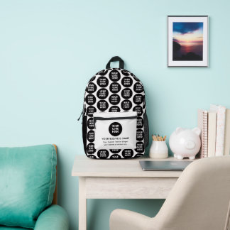 Custom Company and Business Logo Printed Backpack