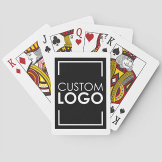 Custom Company Brand Large Business Logo Playing Cards