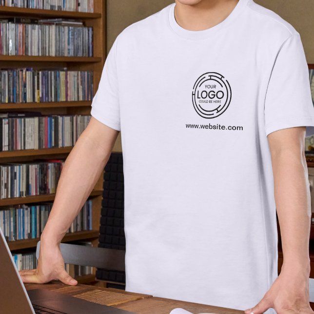 Custom Company Branded Business Logo  T-Shirt (Custom Company Branded Business Logo)