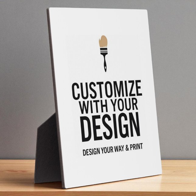Custom Company Branded Personalised Minimalist  Plaque (Creator Uploaded)