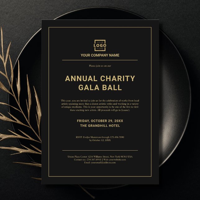 Custom Company Business Corporate Event Party Invitation (Creator Uploaded)