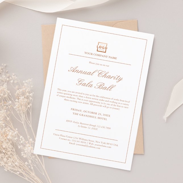 Custom Company Business Corporate Event Party Invitation (Creator Uploaded)